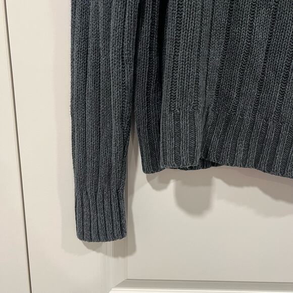 VTG Polo by Ralph Lauren Men's Sweater Linen Silk‎ Blue Grey Size XL - Picture 4 of 8